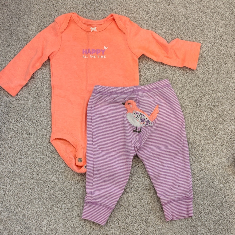 Carter’s 3 month long sleeve outfits